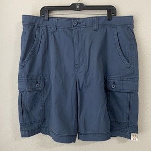 St John Bay Shorts Mens Size 40 Cargo Blue New